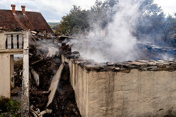 Professional Smoke Damage Removal technician working in Herndon, VA